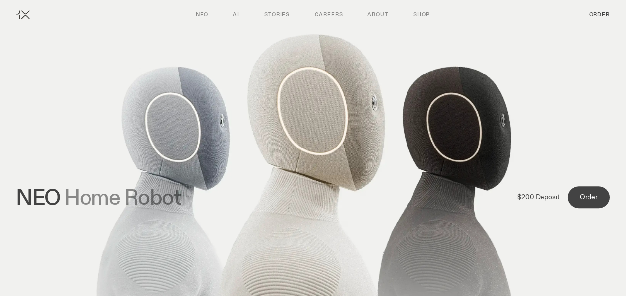 1X NEO - Humanoid robot by 1X Technologies