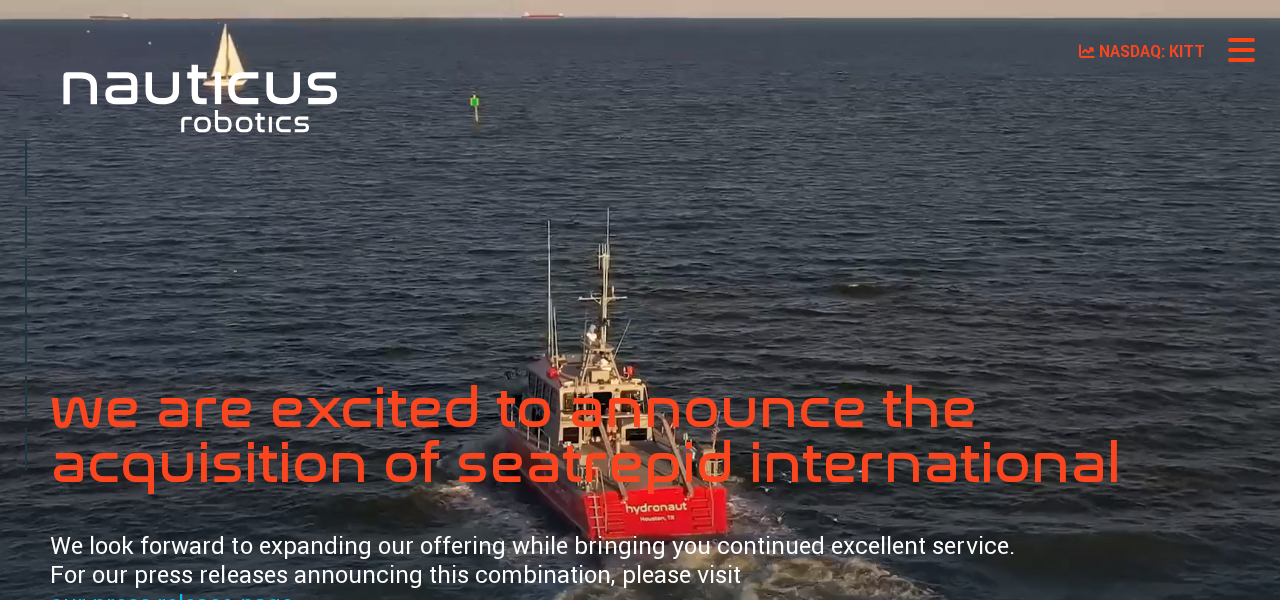 Aquanaut - Specialized robot by Nauticus Robotics