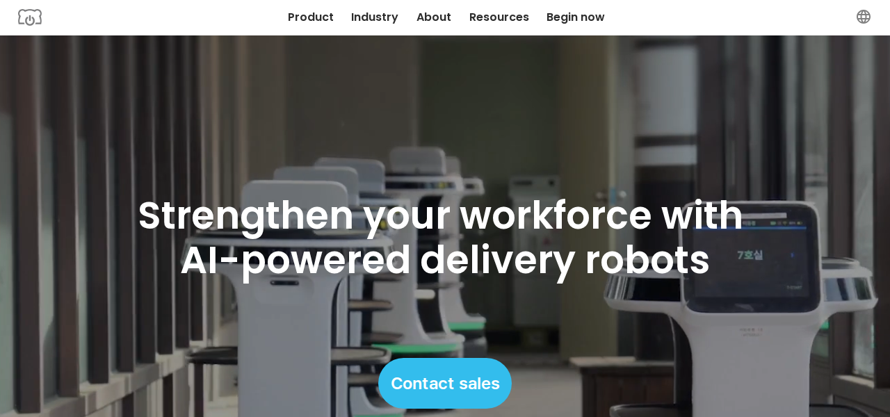 Servi - Specialized robot by Bear Robotics