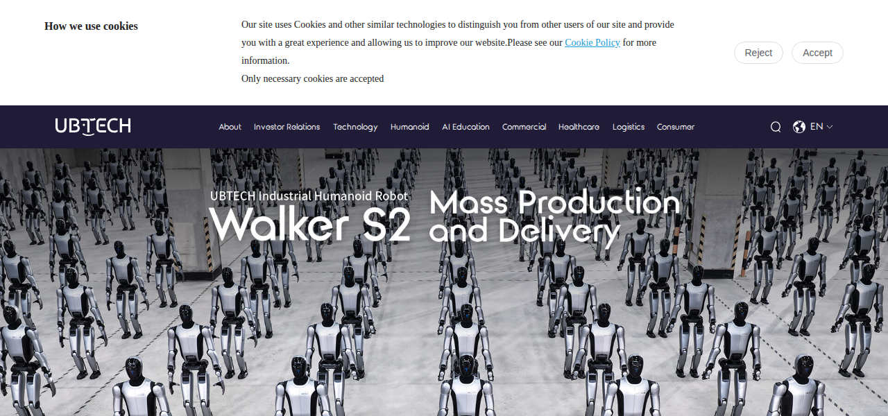 UBTECH Walker X - Humanoid robot by UBTECH Robotics