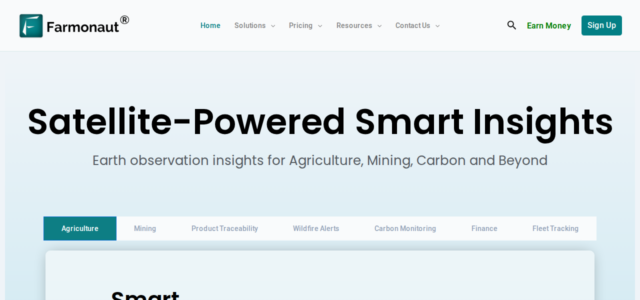VegiBot One - Specialized robot by Farmonaut (Projected)