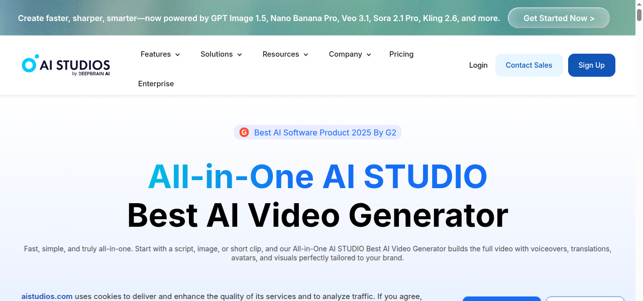 Snapshot of AI Studios