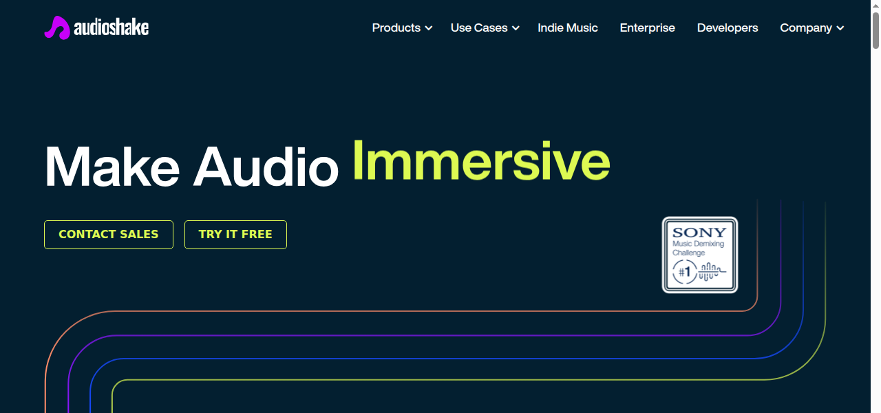 Snapshot of AudioShake