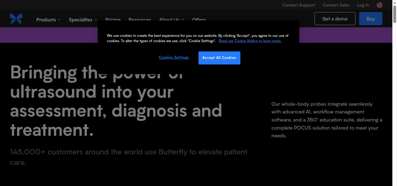 Snapshot of Butterfly iQ