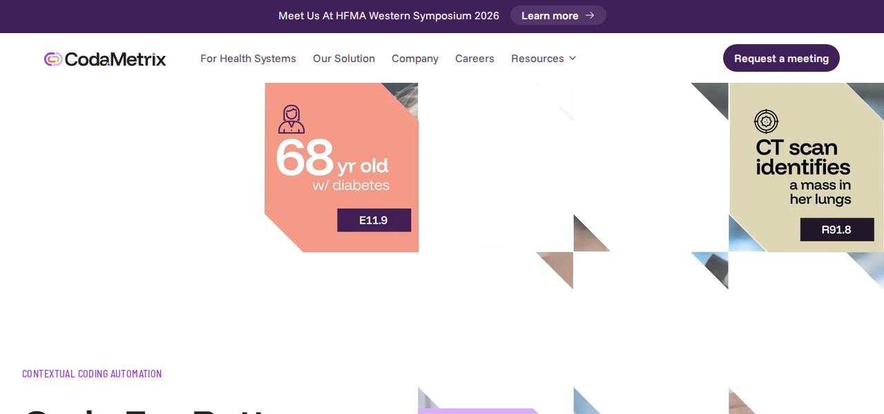 Snapshot of CodaMetrix