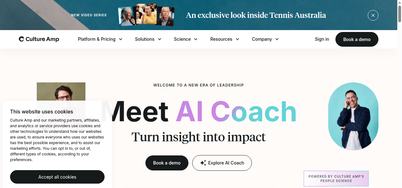 Snapshot of Culture Amp AI
