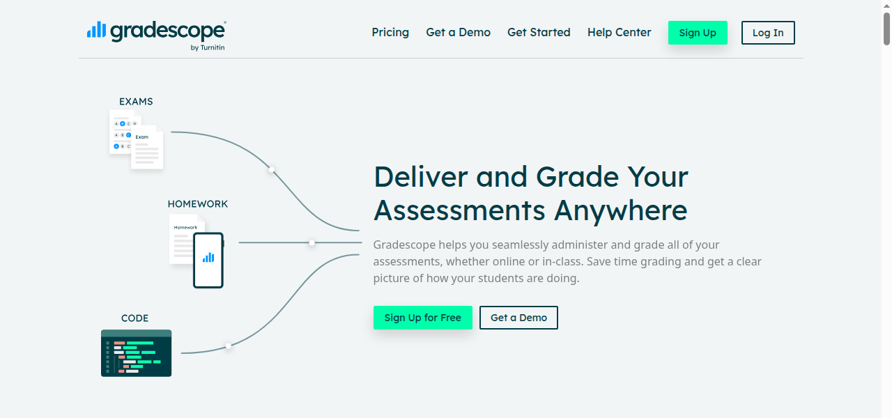 Snapshot of Gradescope
