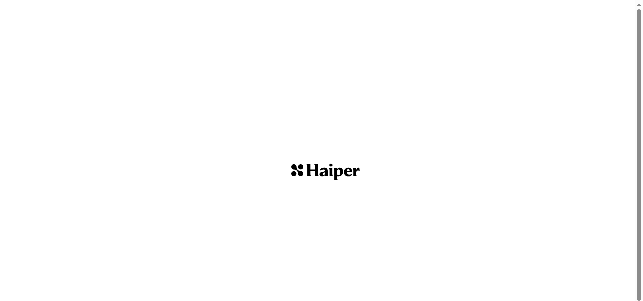 Snapshot of Haiper AI