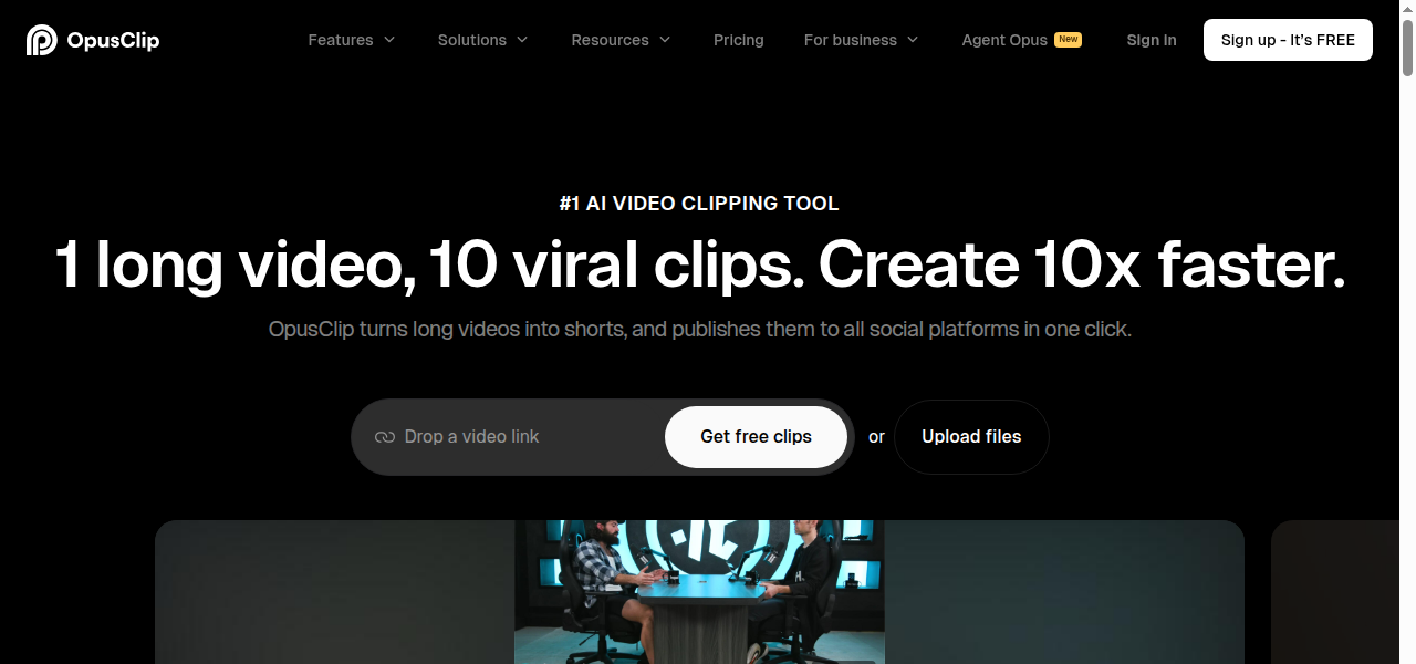 Snapshot of Opus Pro