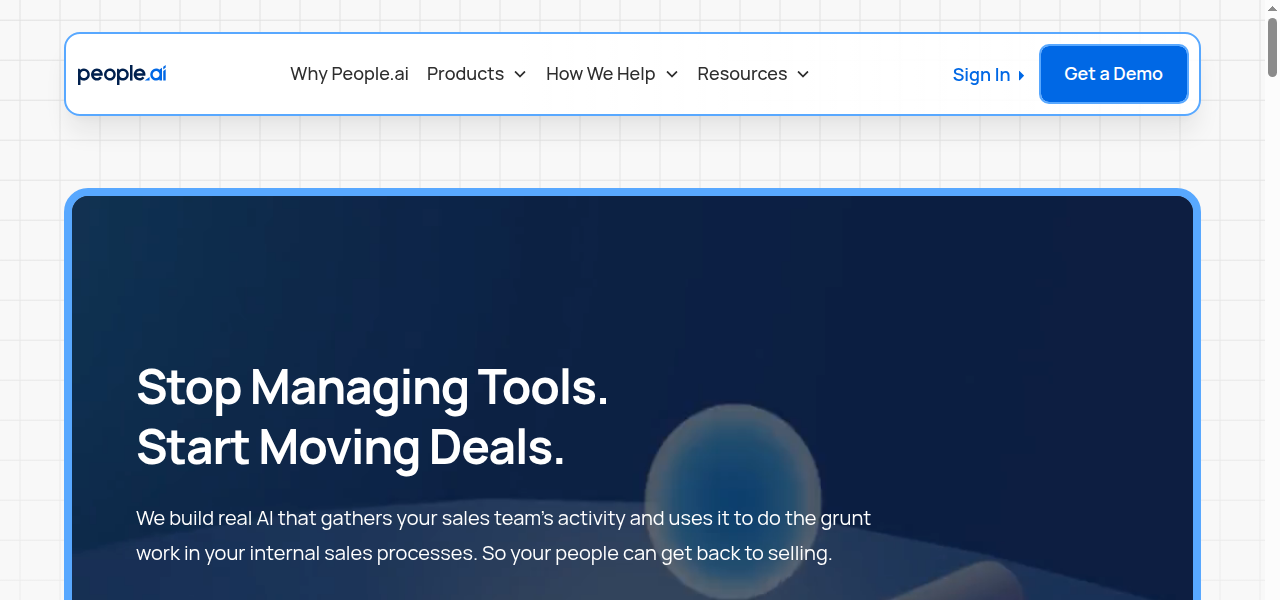 Snapshot of People.ai