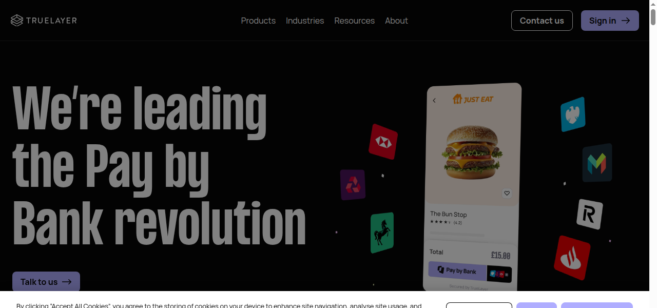 Snapshot of TrueLayer